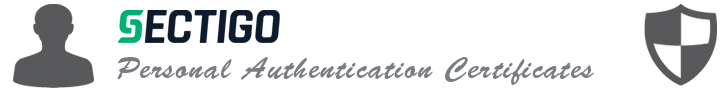 Sectigo Osobní certifikáty Sectigo Osobní certifikáty