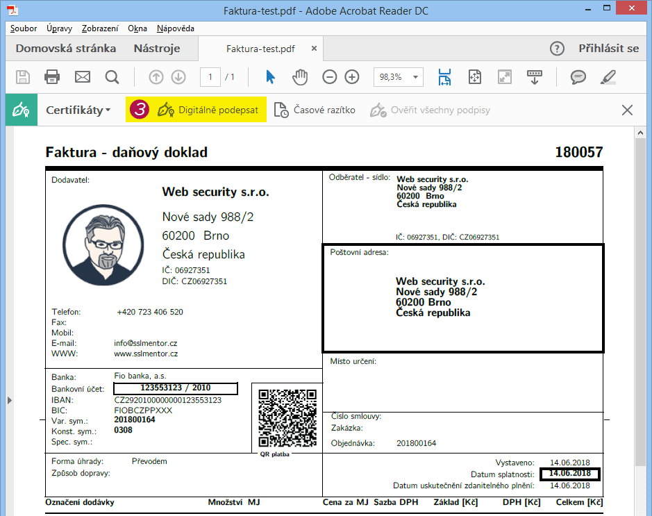 Jak ověřit dokument s elektronickým podpisem?