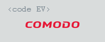 Detail Comodo EV Code Signing certificate