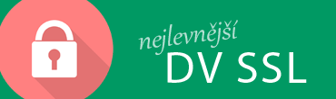 Ověření domény (DV) - Nejlevnější SSL Certifikáty